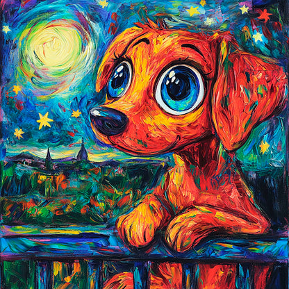 Diamond Painting Magic Puppies - Book 1