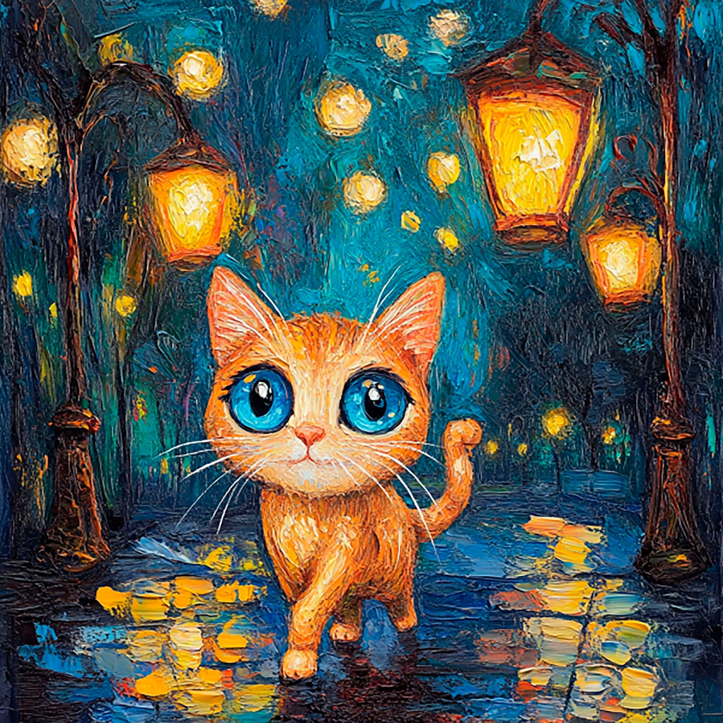 Diamond Painting Magic Cats - Book 6