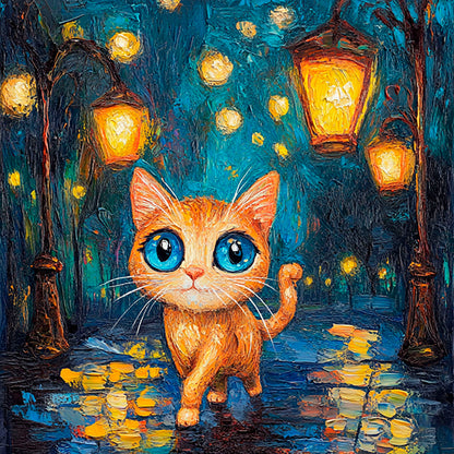 Diamond Painting Magic Cats - Book 6