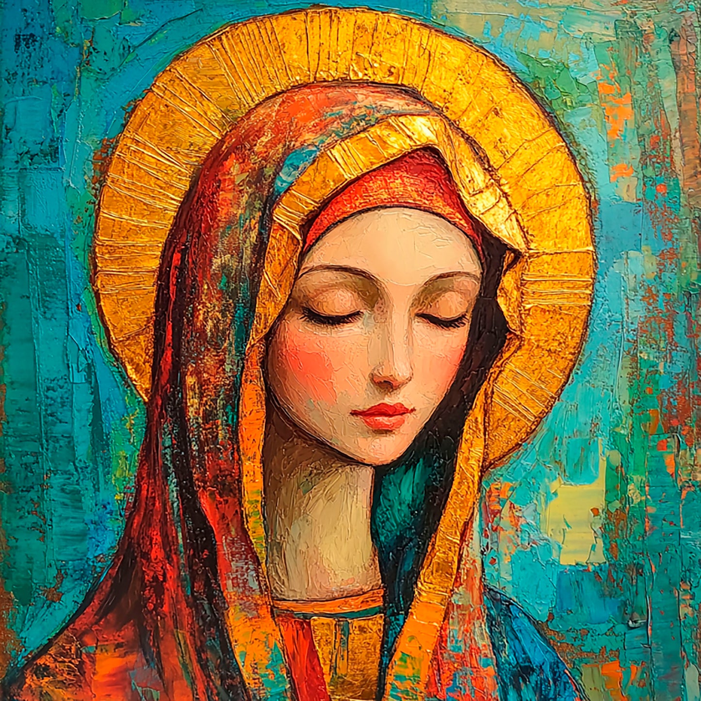 Diamond Painting Virgin Mary - Book 11