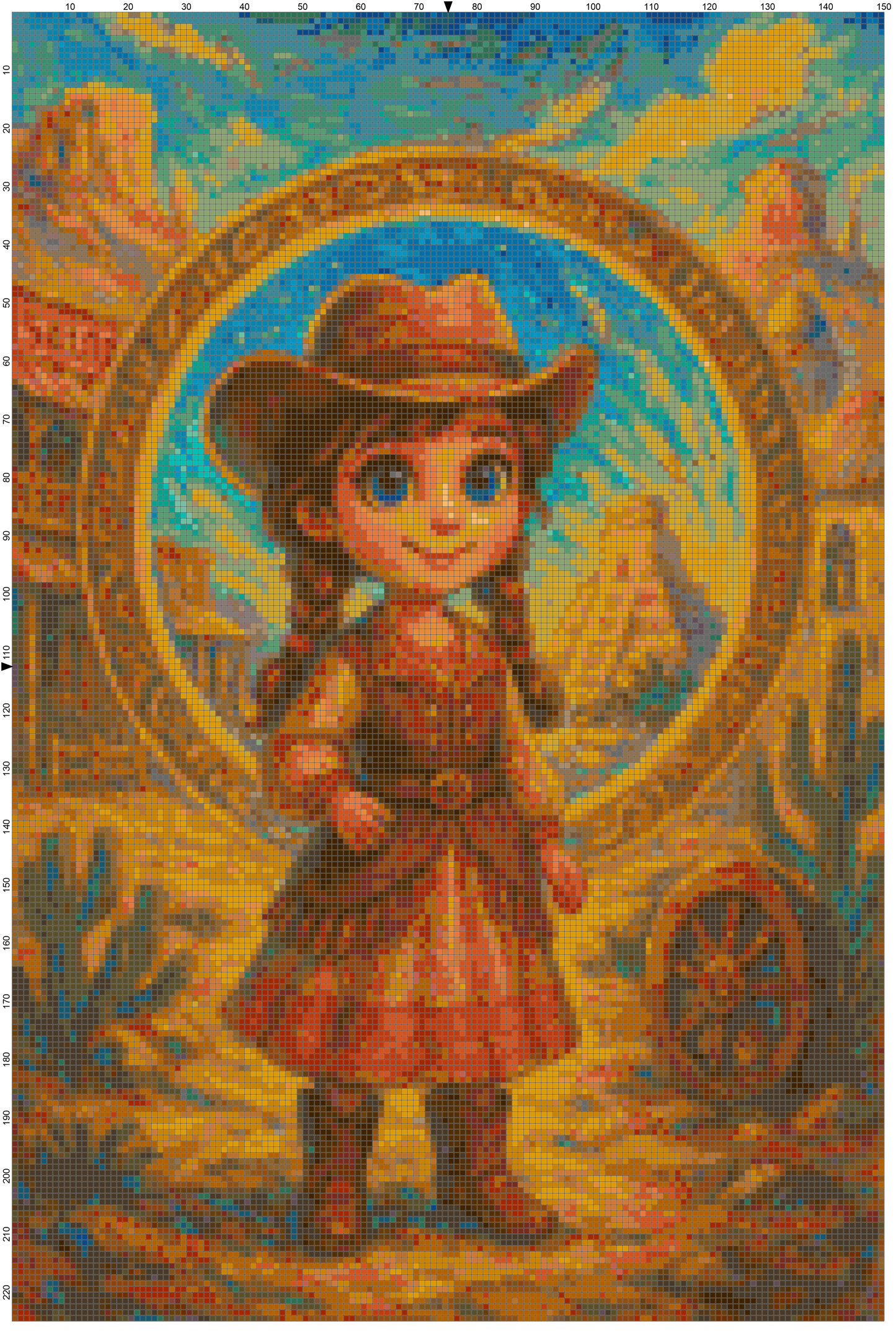 Little Princesses Around the World: Cross Stitch Patterns - Book 7