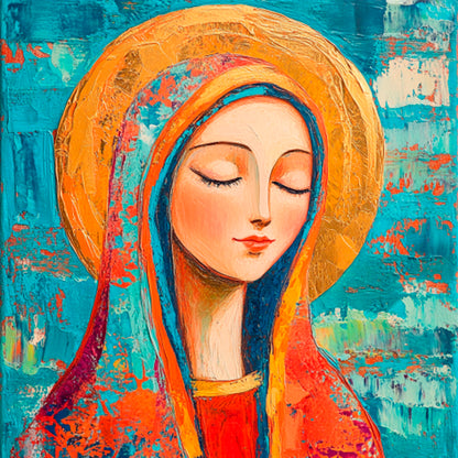 Diamond Painting Virgin Mary - Book 12