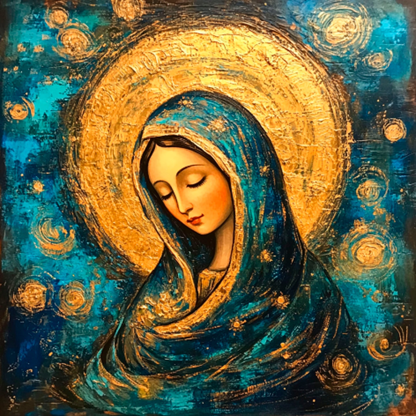 Diamond Painting Virgin Mary - Book 13
