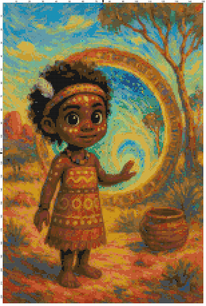 Little Princesses Around the World: Cross Stitch Patterns - Book 7