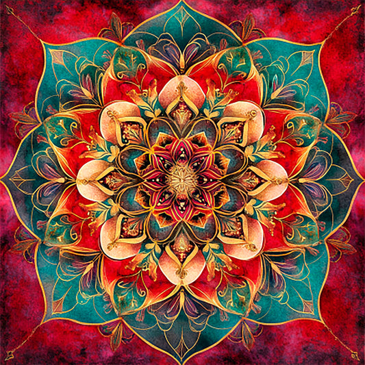 Color vortex: mandalas for meditation and relaxation - Digital Artwork 14