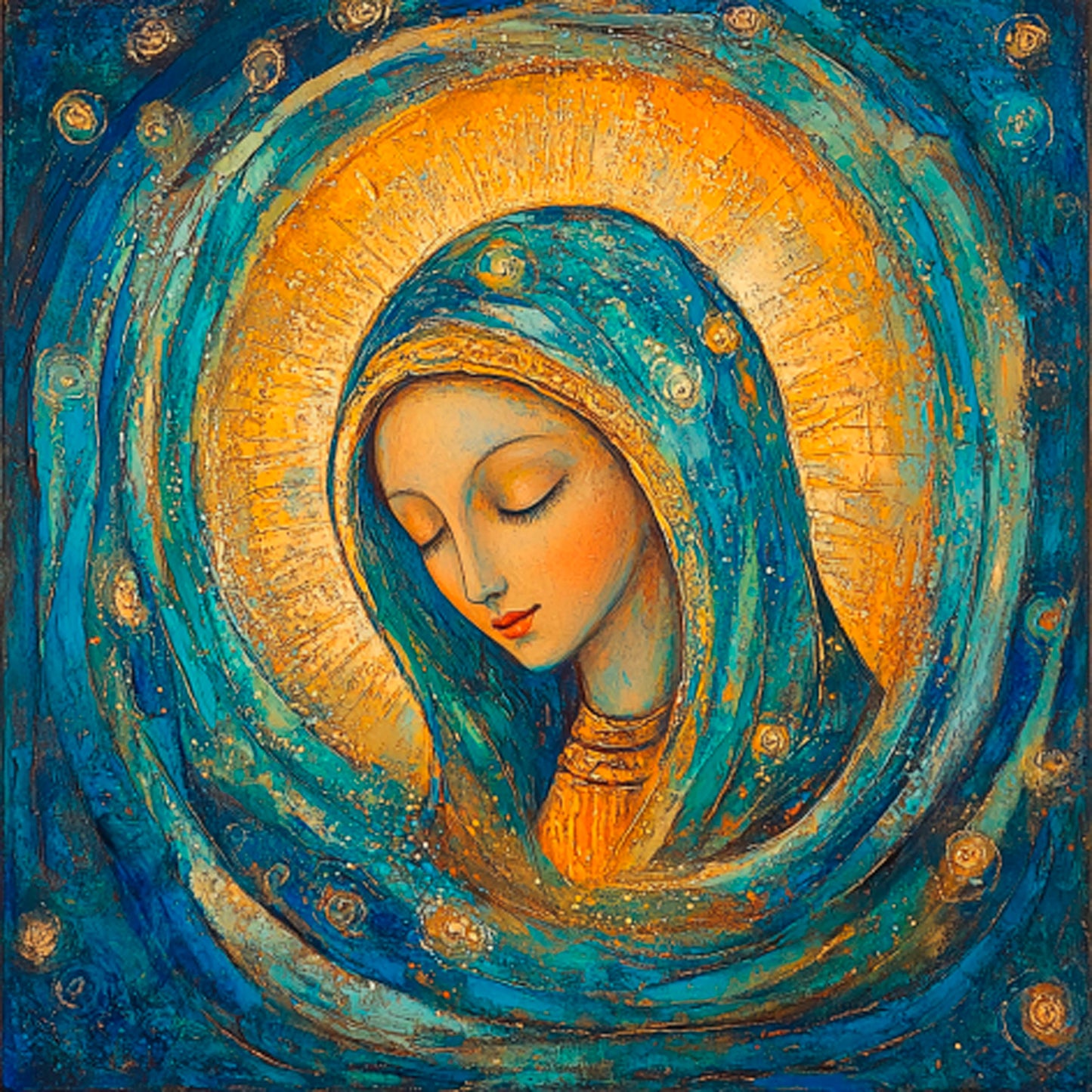 Diamond Painting Virgin Mary - Book 14
