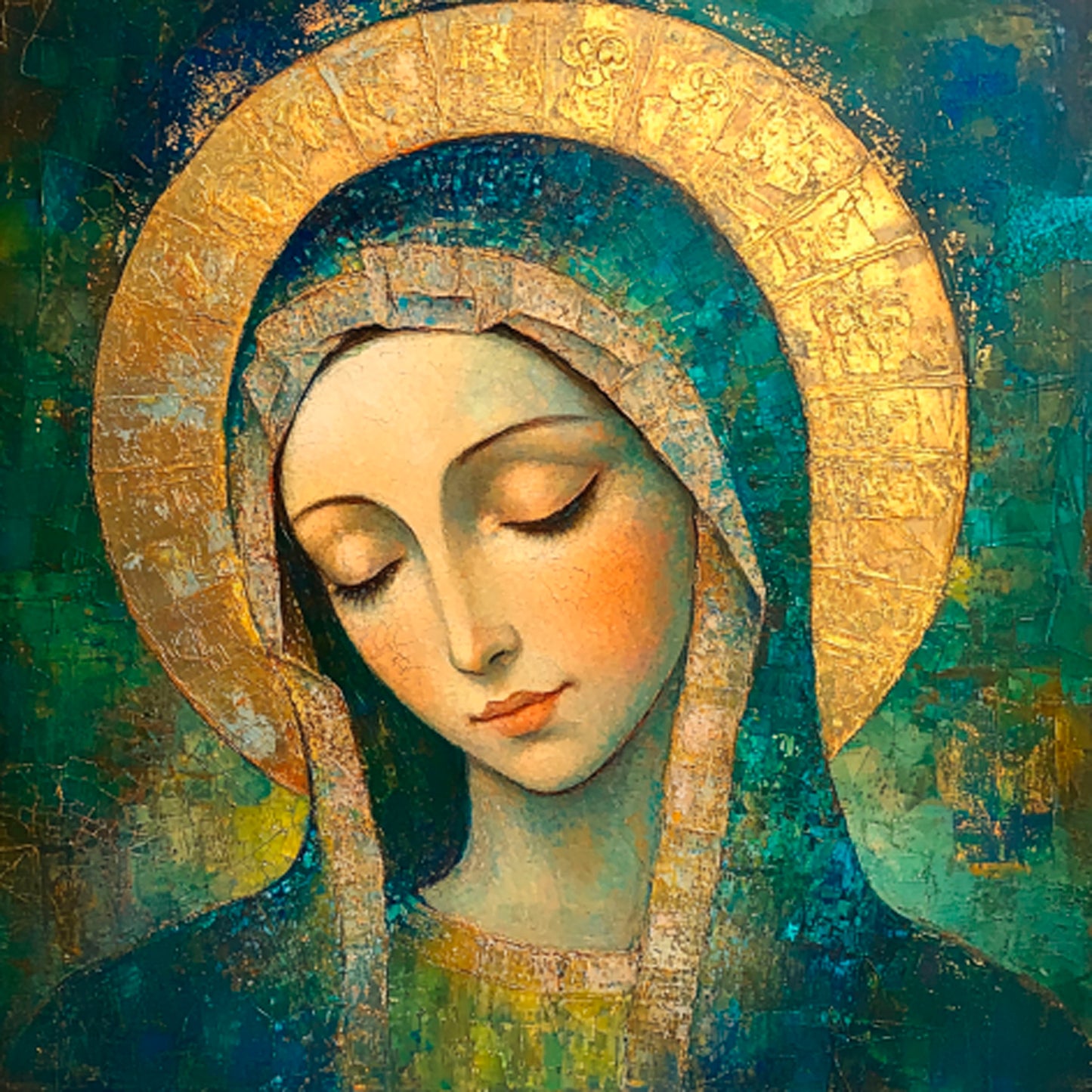 Diamond Painting Virgin Mary - Book 15