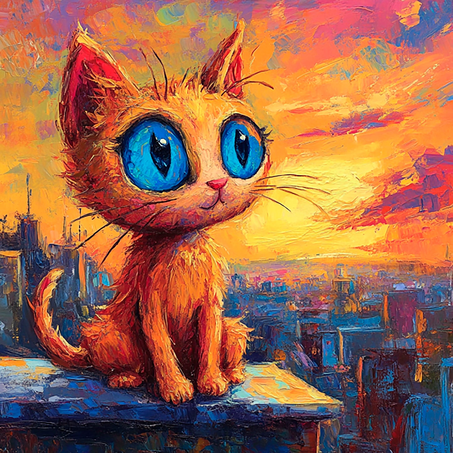 Diamond Paintinng Magic Cats - Book 1