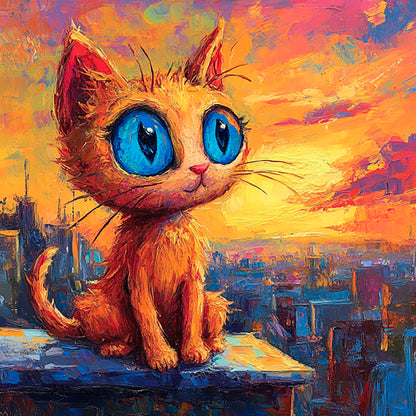 Diamond Paintinng Magic Cats - Book 1