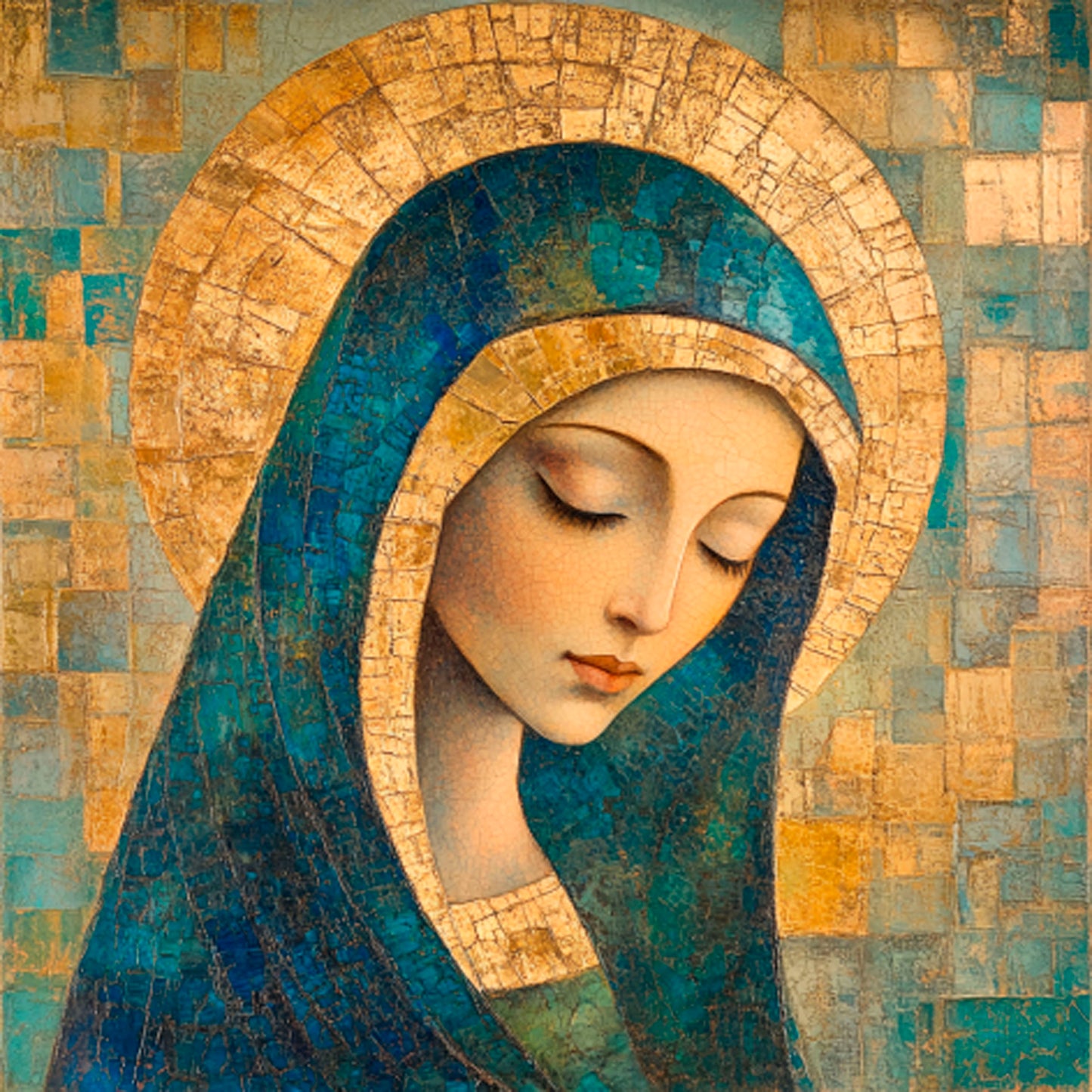 Diamond Painting Virgin Mary - Book 16