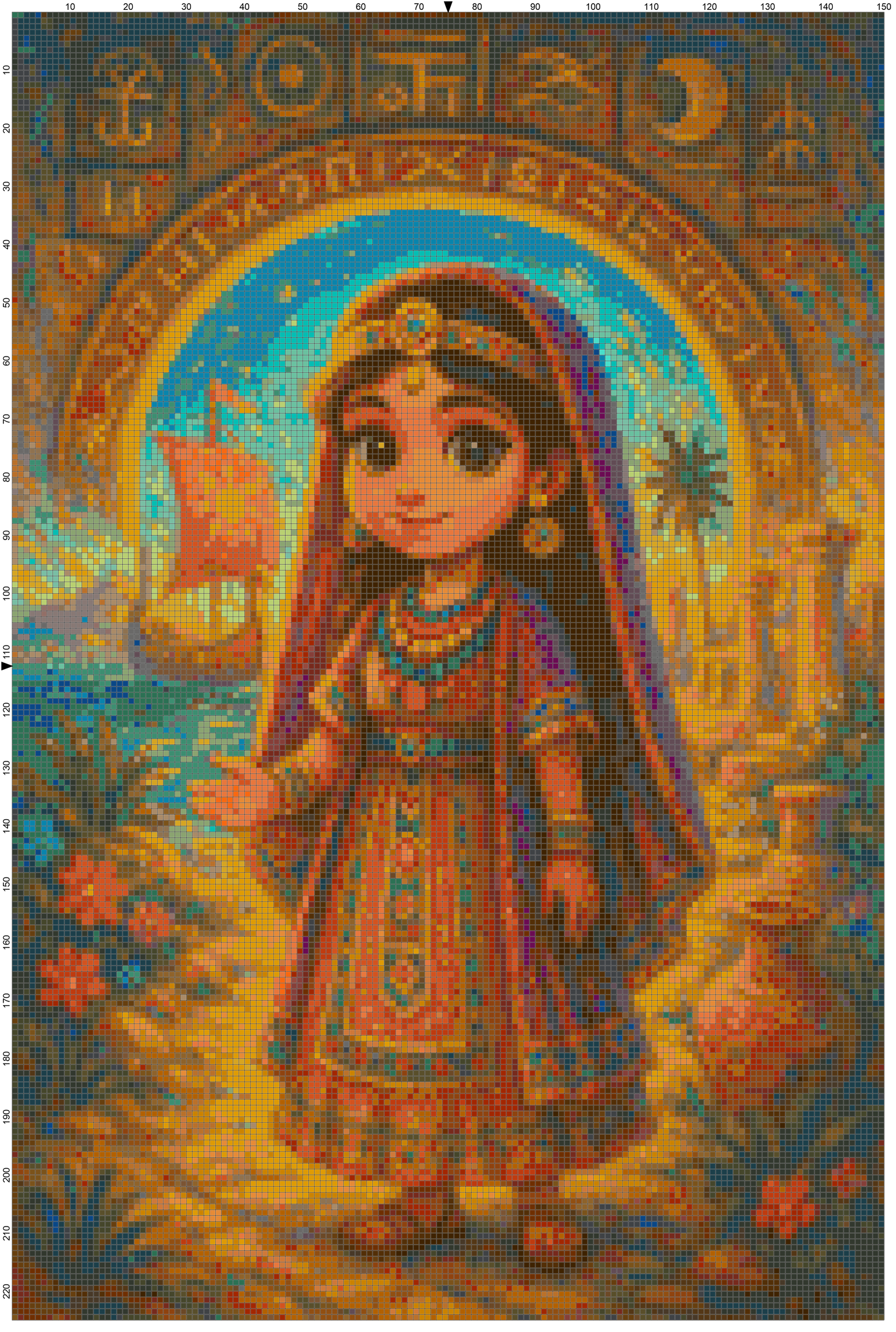 Little Princesses Around the World: Cross Stitch Patterns - Book 7