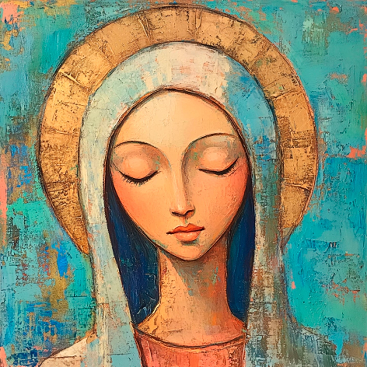 Diamond Painting Virgin Mary - Book 17
