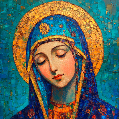 Diamond Painting Virgin Mary - Book 18
