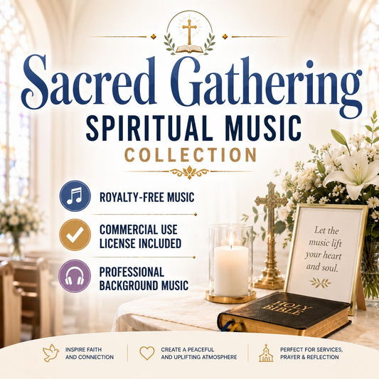 Sacred Gathering - Spiritual Music Collection | Royalty-Free | Commercial License Included