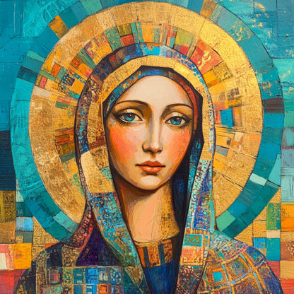 Diamond Painting Virgin Mary - Book 1