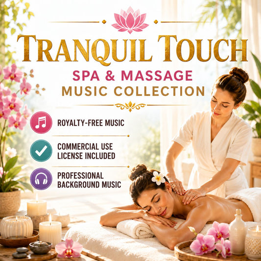 Tranquil Touch - Spa & Massage Music Collection | Royalty-Free | Commercial License Included