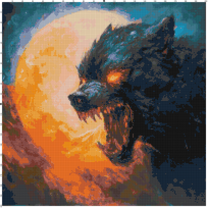 Magic Halloween: Cross Stitch Patterns - Book 16