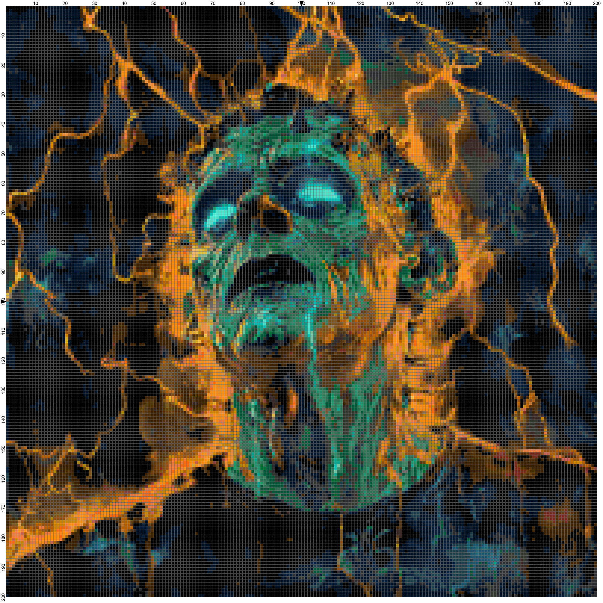 Magic Halloween: Cross Stitch Printable Patterns