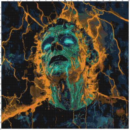 Magic Halloween: Cross Stitch Printable Patterns