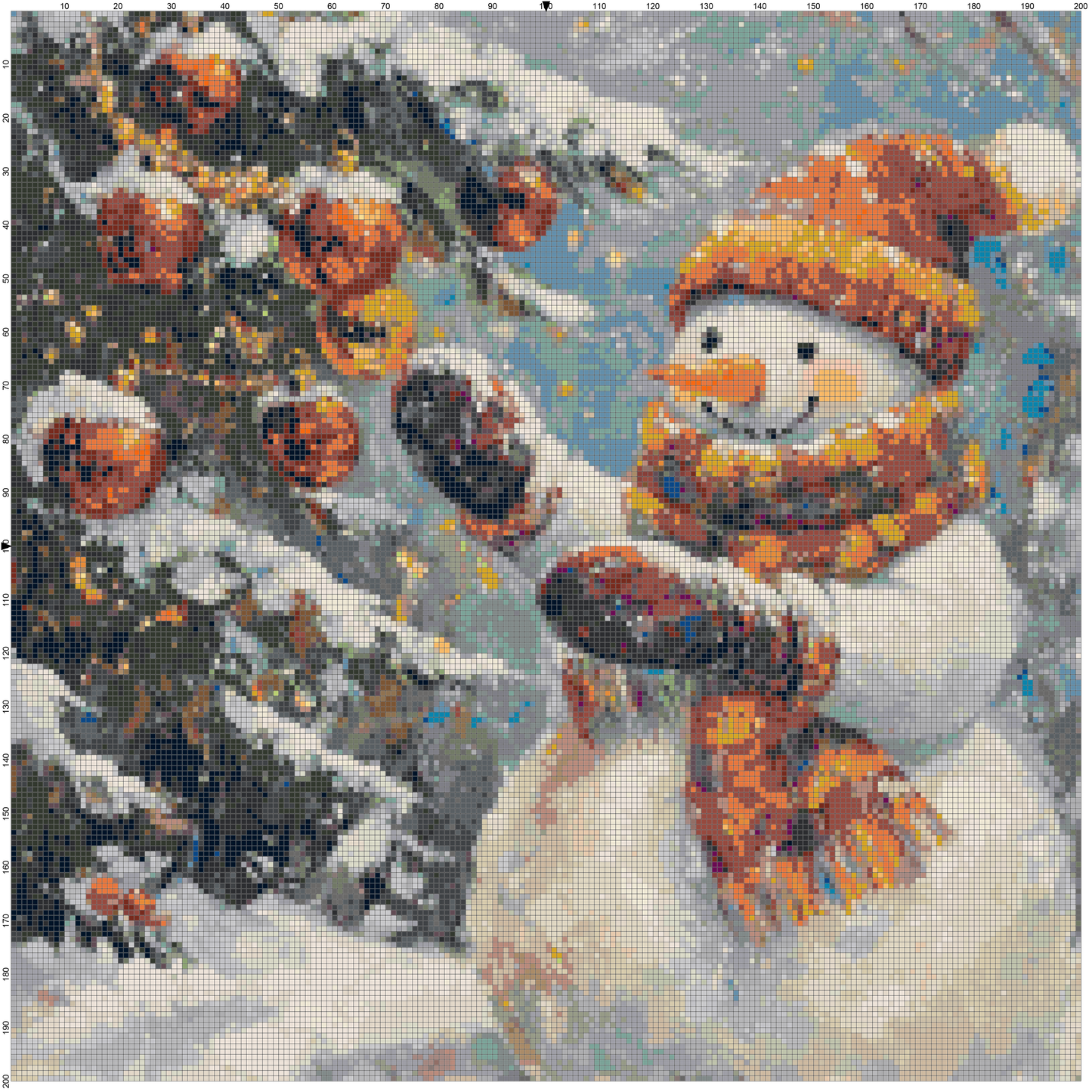 Magic Christmas: Christmas Cross Stitch Patterns - Book 7