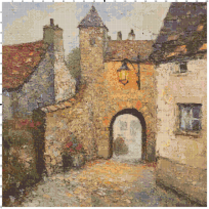 Romantic Architecture Collection: Cross Stitch Patterns - Book 3