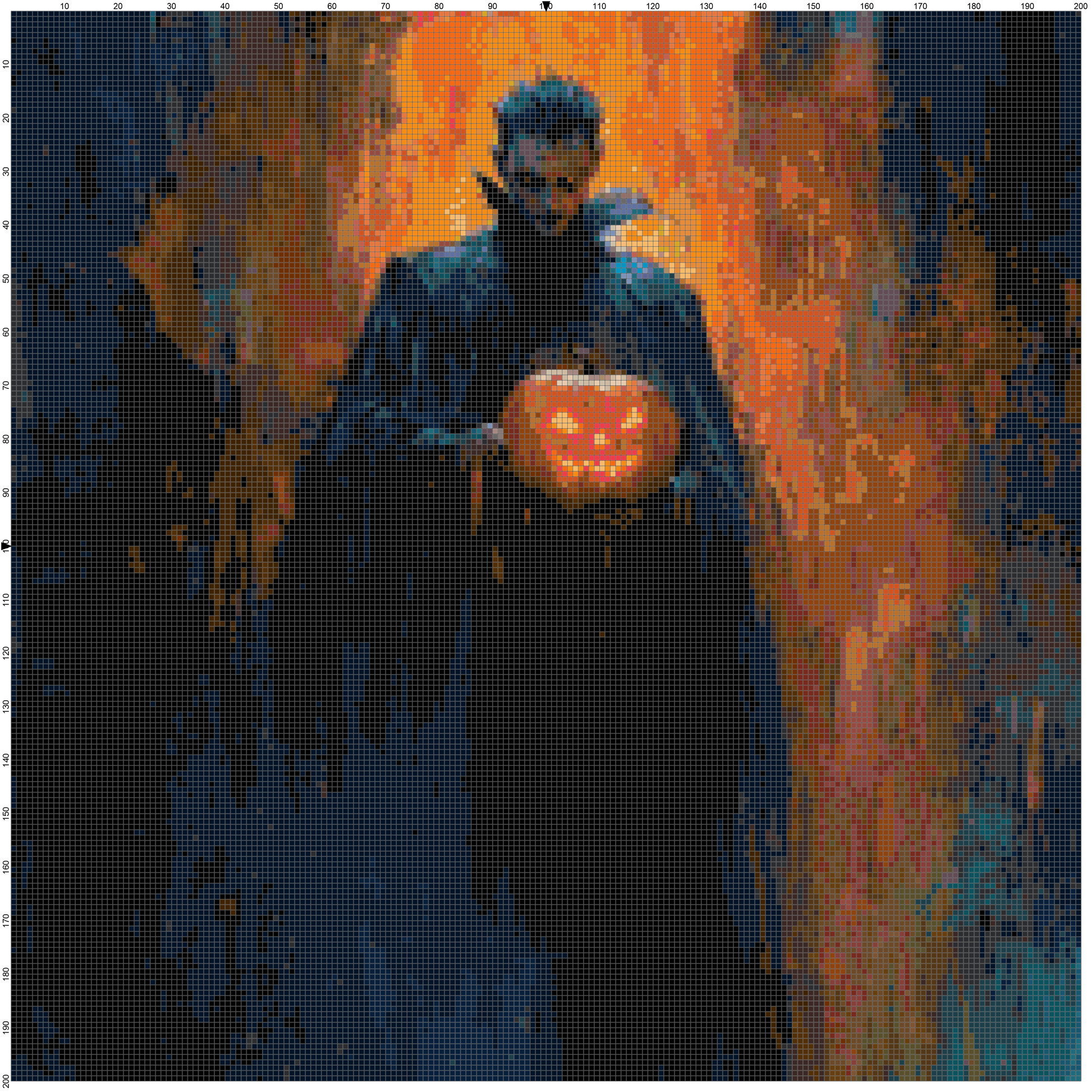 Magic Halloween cross stitch PDF bundle — ghost, skeleton, and spider pumpkin patterns for Halloween embroidery.