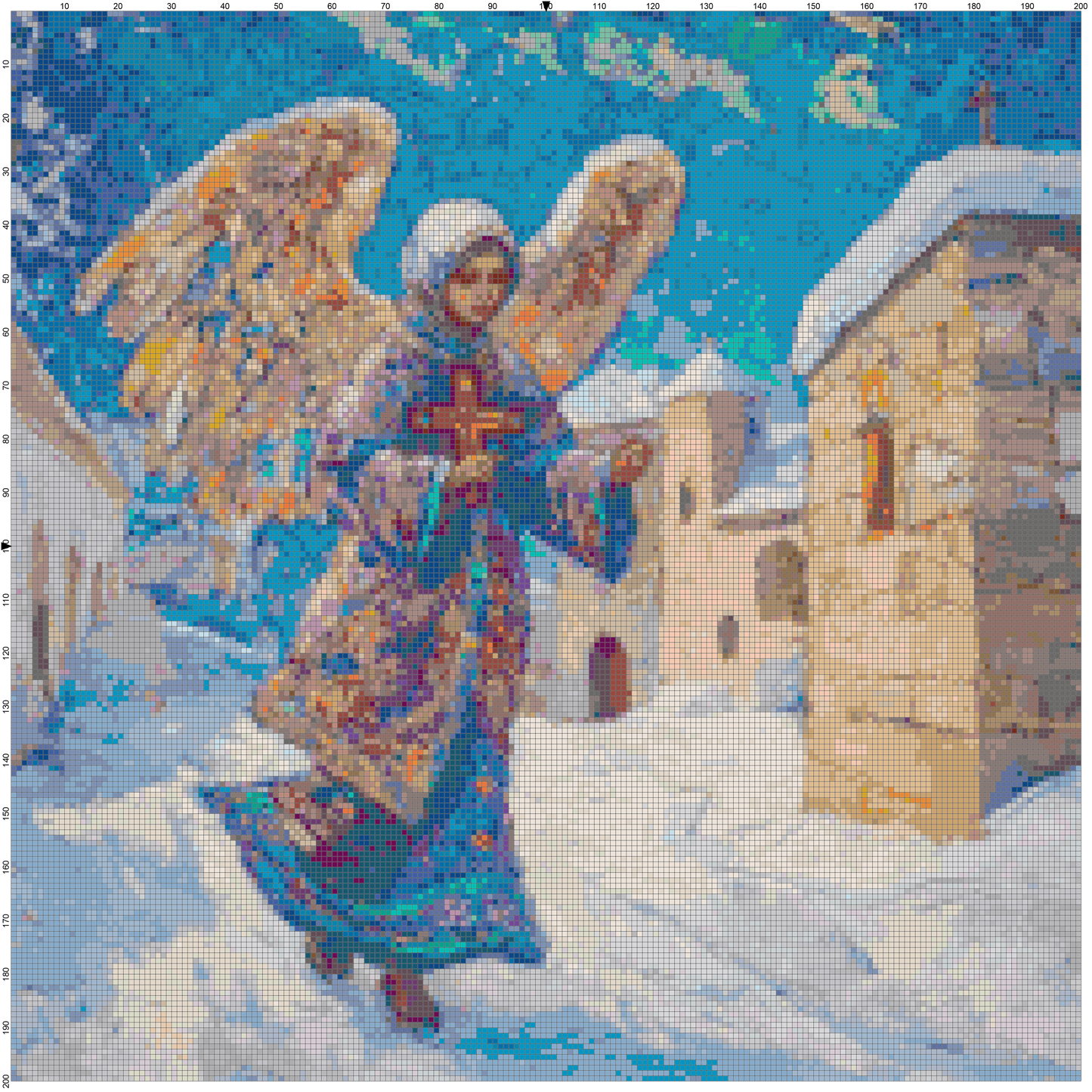 Angels: Christmas Cross Stitch Patterns - Book 16