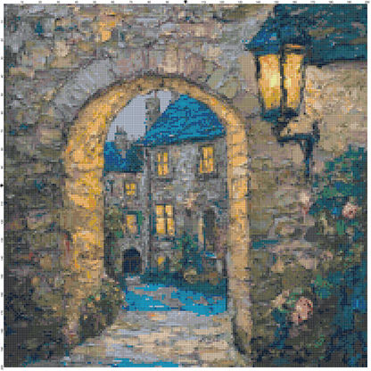 Romantic Architecture Collection: Cross Stitch Patterns - Book 22