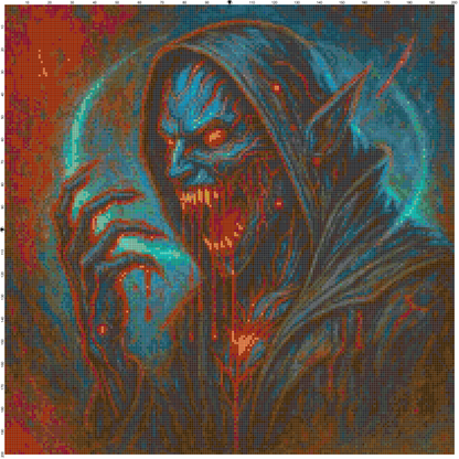 Magic Halloween: Cross Stitch Patterns - Book 17