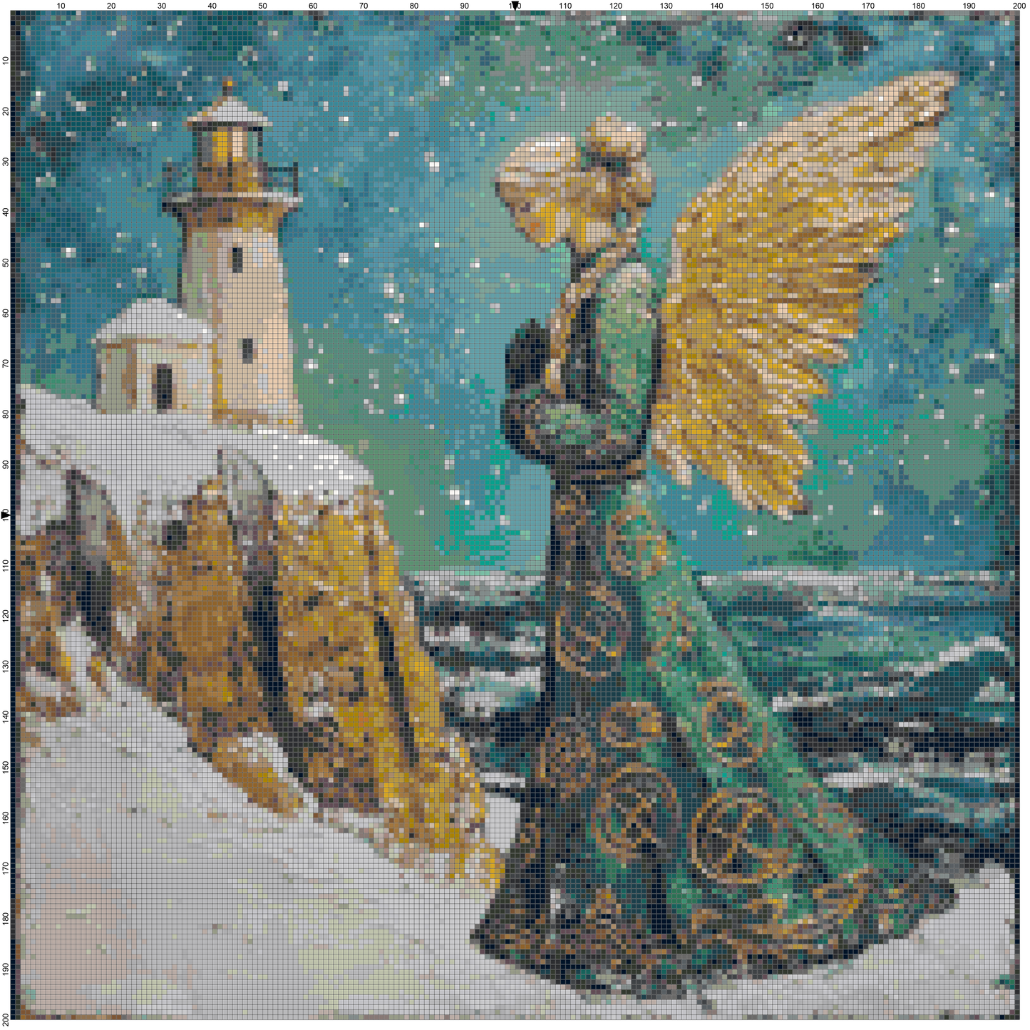 Angels: Christmas Cross Stitch Patterns - Book 11