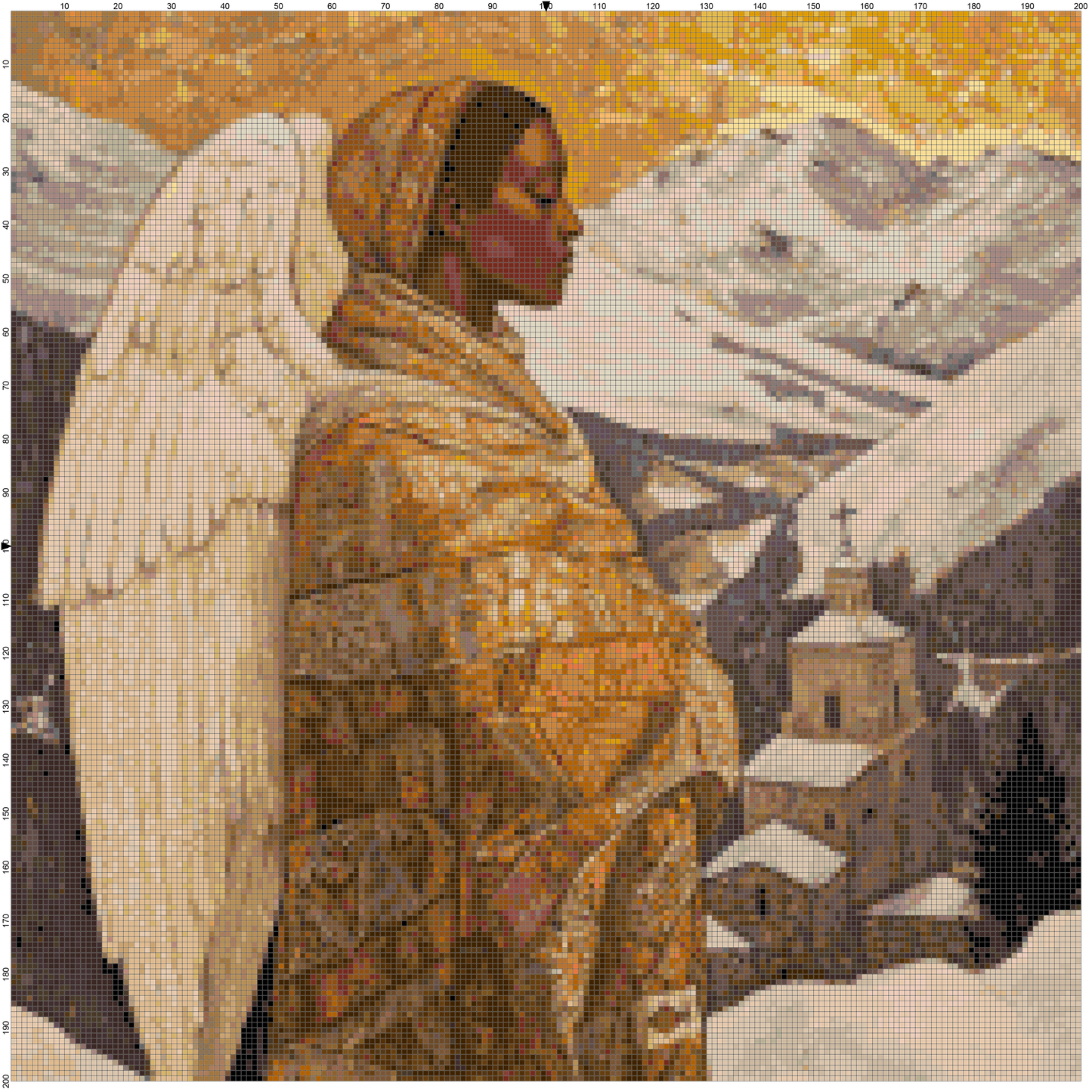 Angels: Christmas Cross Stitch Patterns - Book 10