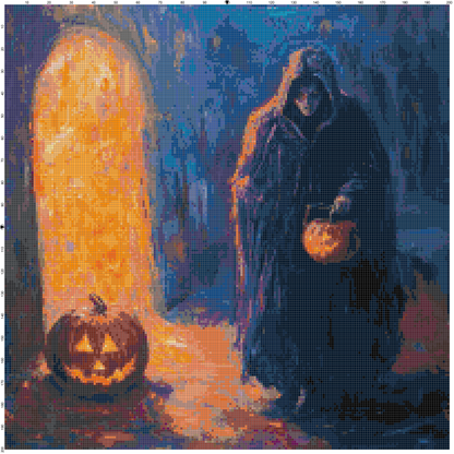 Magic Halloween: Cross Stitch Patterns - Book 5