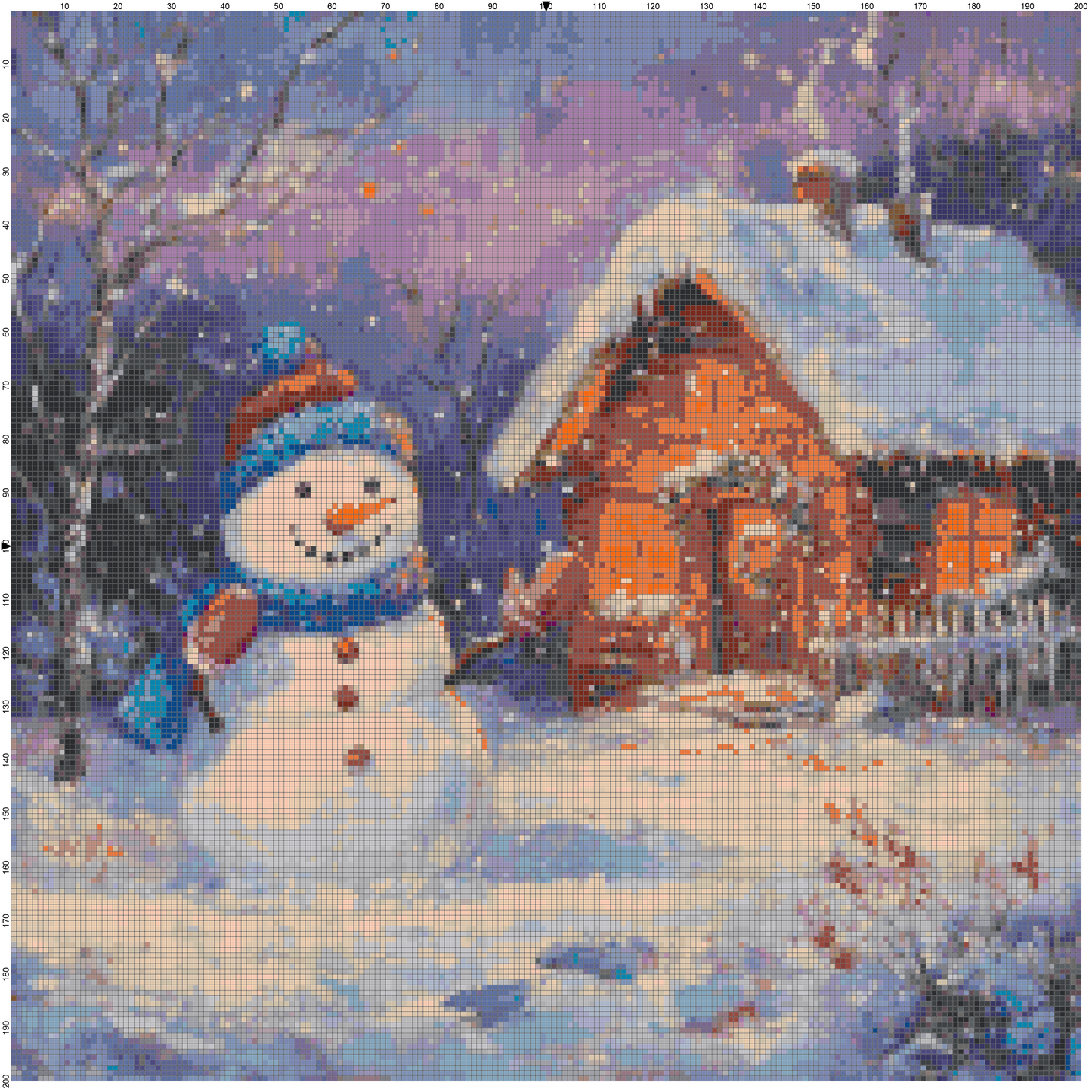 Magic Christmas: Christmas Cross Stitch Patterns - Book 6
