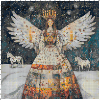 Angels: Christmas Cross Stitch Patterns - Book 8