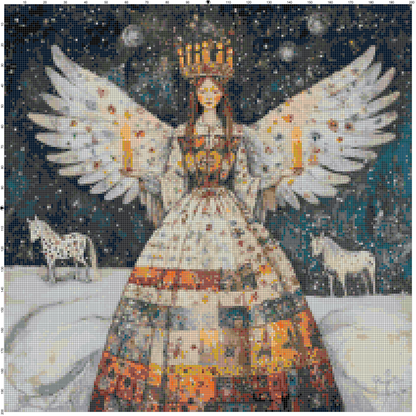 Angels: Christmas Cross Stitch Patterns - Book 5
