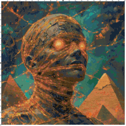 Magic Halloween: Cross Stitch Printable Patterns