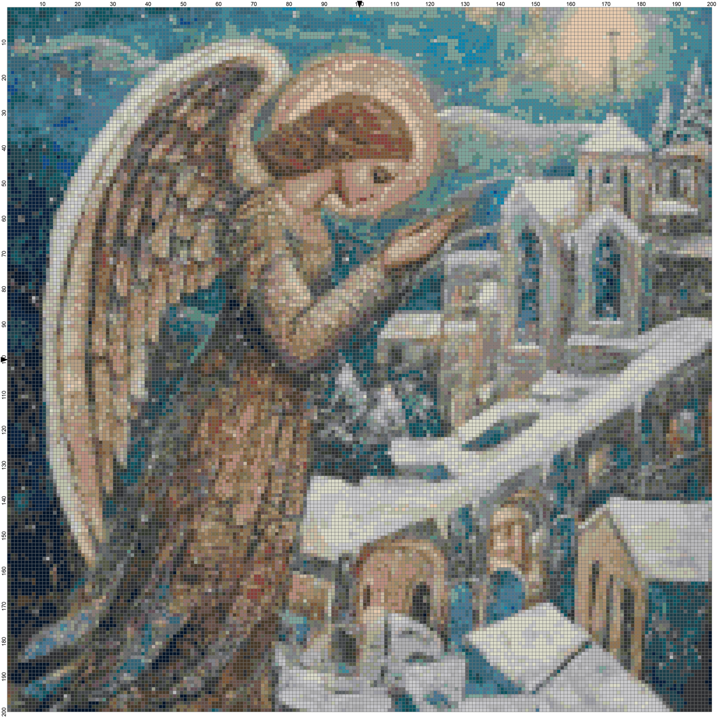 Angels: Christmas Cross Stitch Patterns - Book 17