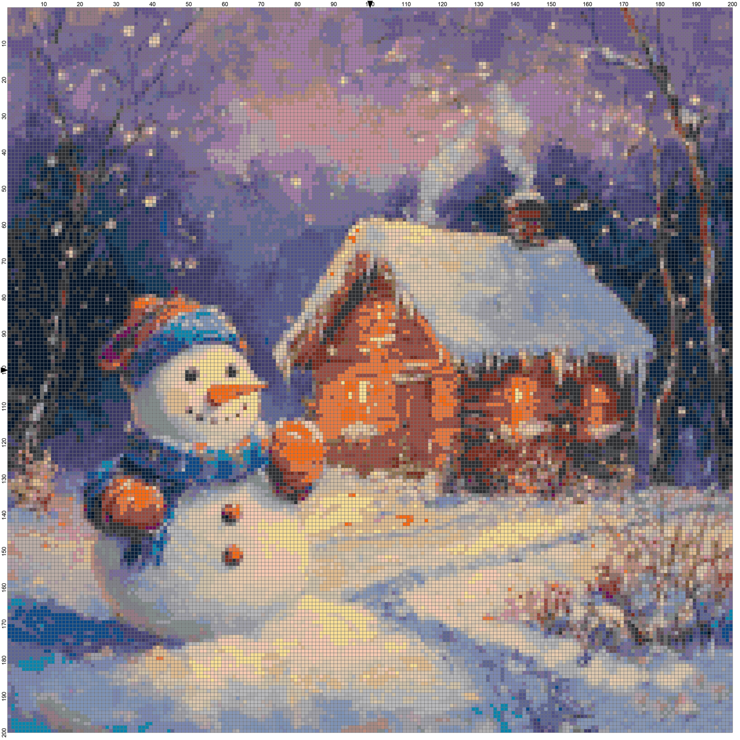 Magic Christmas: Christmas Cross Stitch Patterns - Book 10