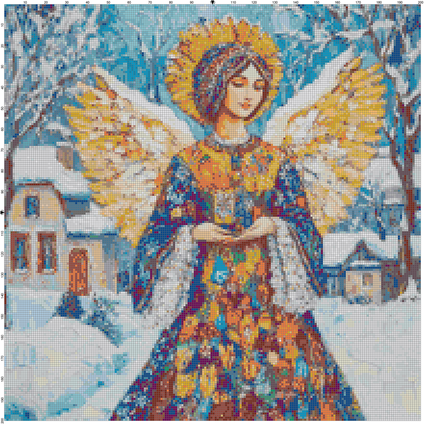 Angels: Christmas Cross Stitch Patterns - Book 7