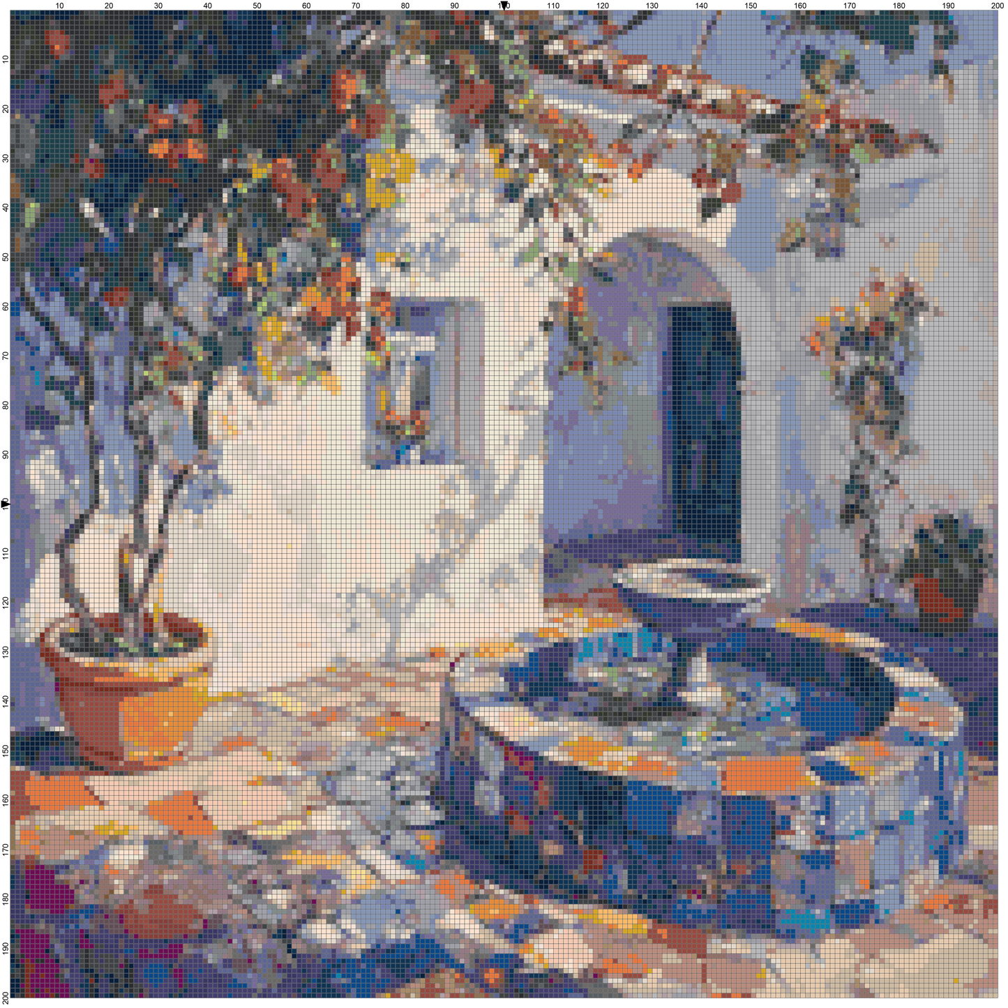 Romantic Architecture Collection: Cross Stitch Patterns - Book 6