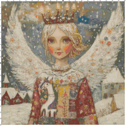 Angels: Christmas Cross Stitch Patterns - Book 1