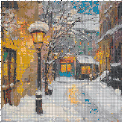 Post-Impressionist Landscapes: Cross Stitch Patterns - Book 11