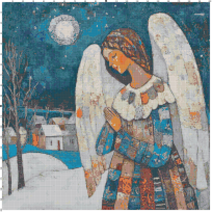 Angels: Christmas Cross Stitch Patterns - Book 4