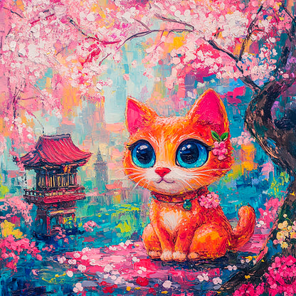Diamond Paintinng Magic Cats - Book 1
