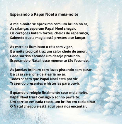 Winter Magic: Christmas & New Year Poetry Collection - Portuguese edition