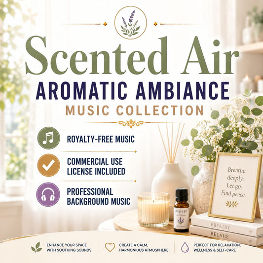 Scented Air - Aromatic Ambiance Music Collection | Royalty-Free | Commercial License Included