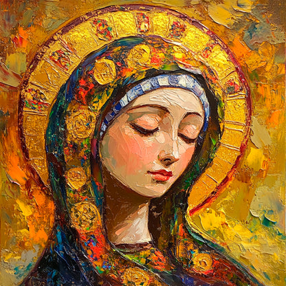 Diamond Painting Virgin Mary - Book 20