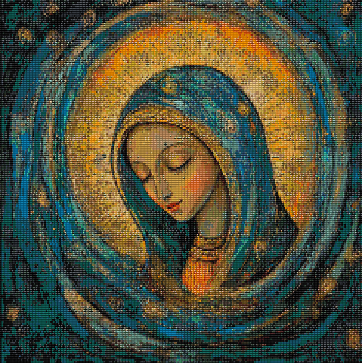 Bead Embroidery Religious Icons -  Book 20