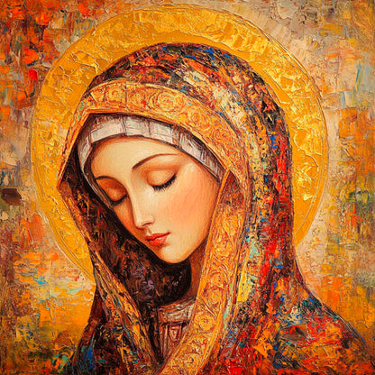 Diamond Painting Virgin Mary - Book 21