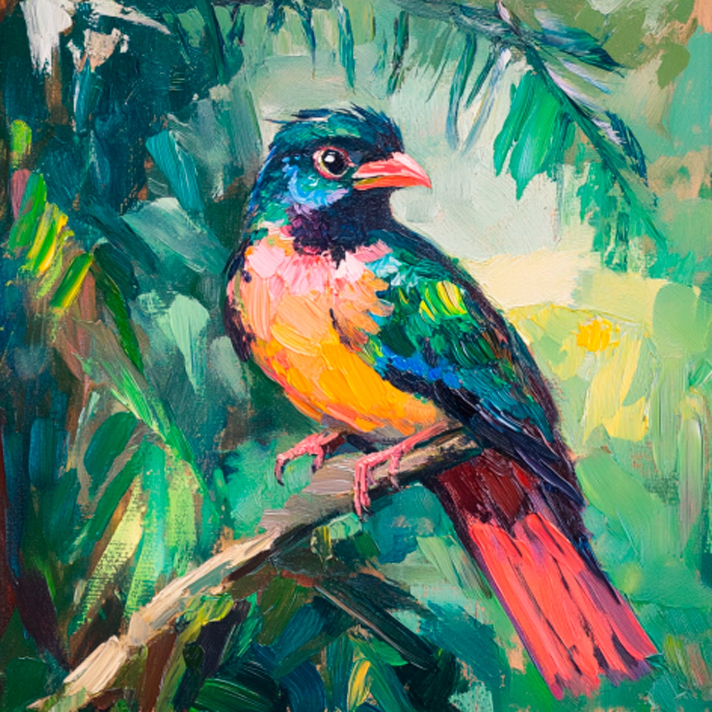 Diamond Painting Magic Birds - Book 9